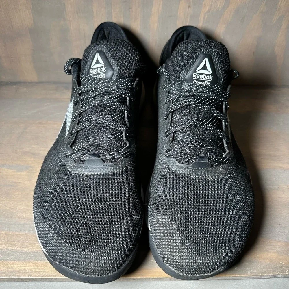 Reebok Mens Nano 9 Cross Training Shoes Black FU6826 Mesh Lace Up Breathable 12_3